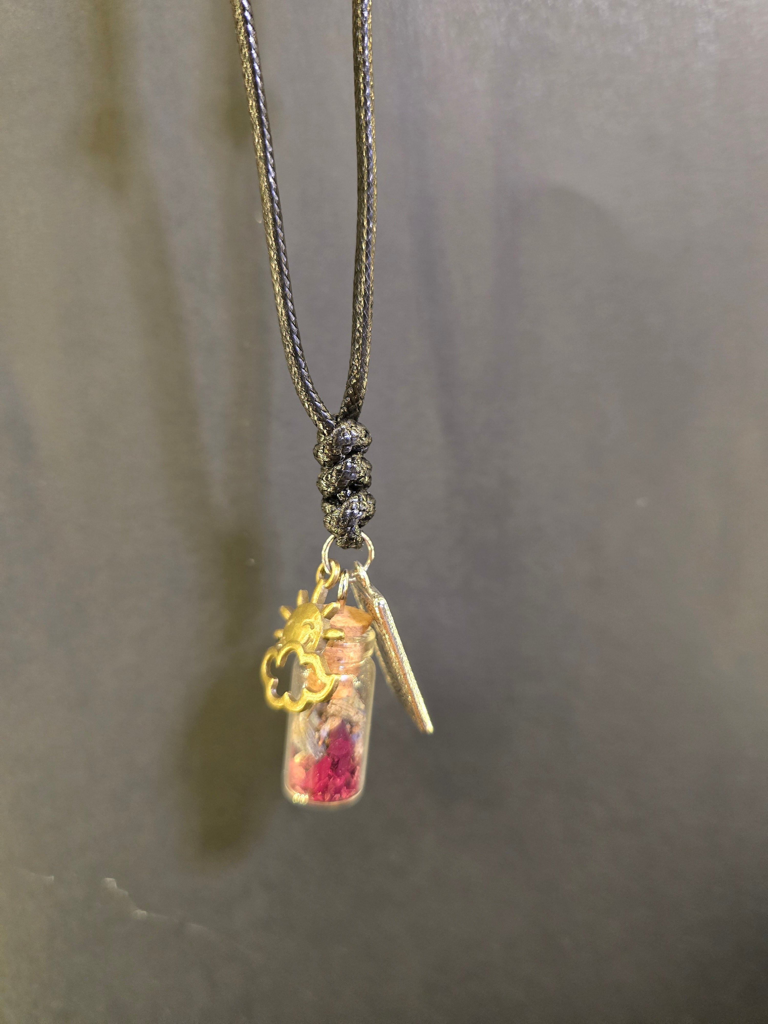 Moonwater Healing Ritual Jar Necklace