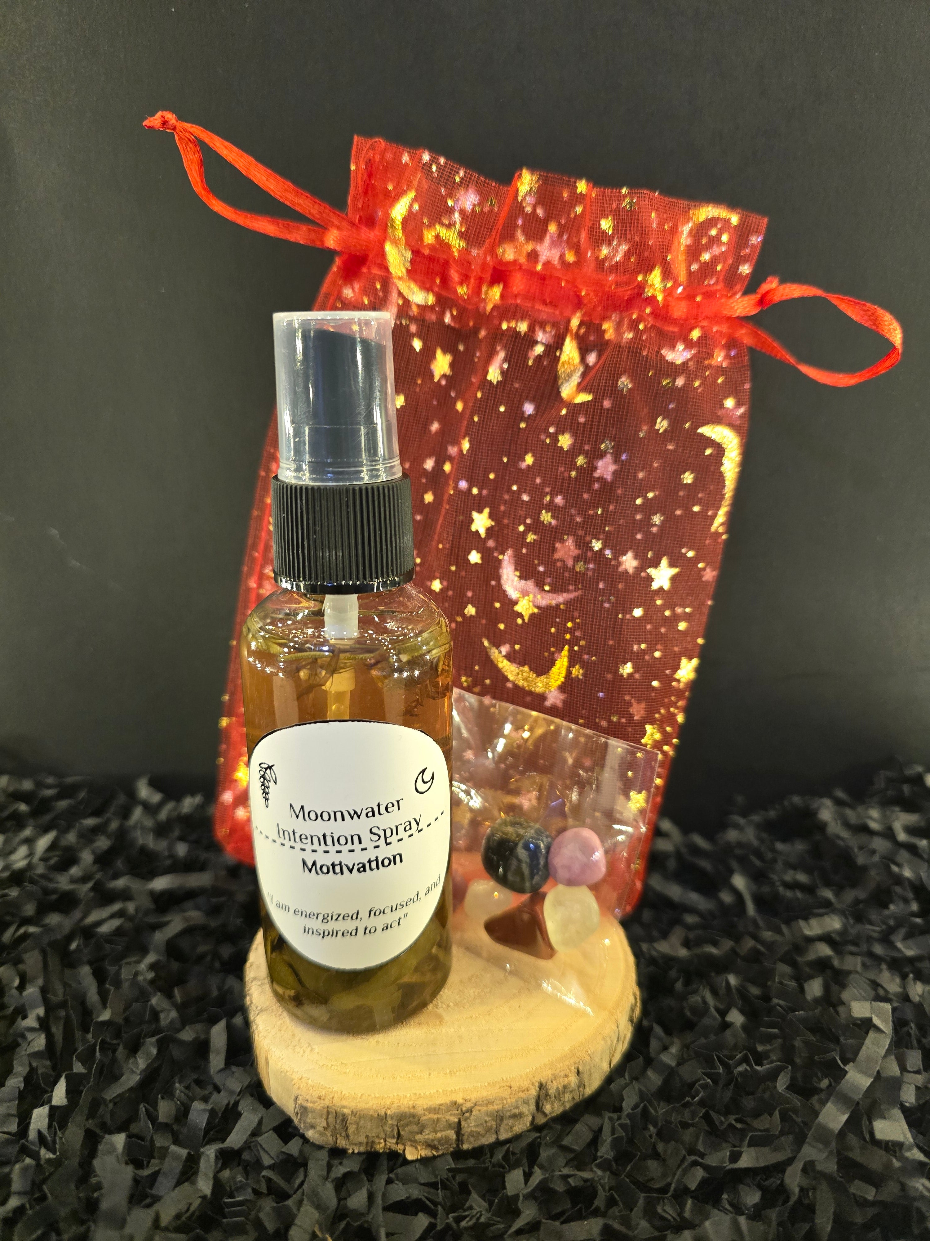 Motivation Moonwater Spray and Crystal Bundle
