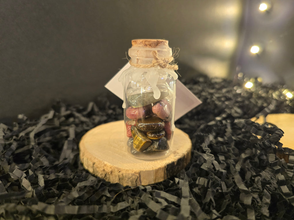 7 Chakra Stone Jar