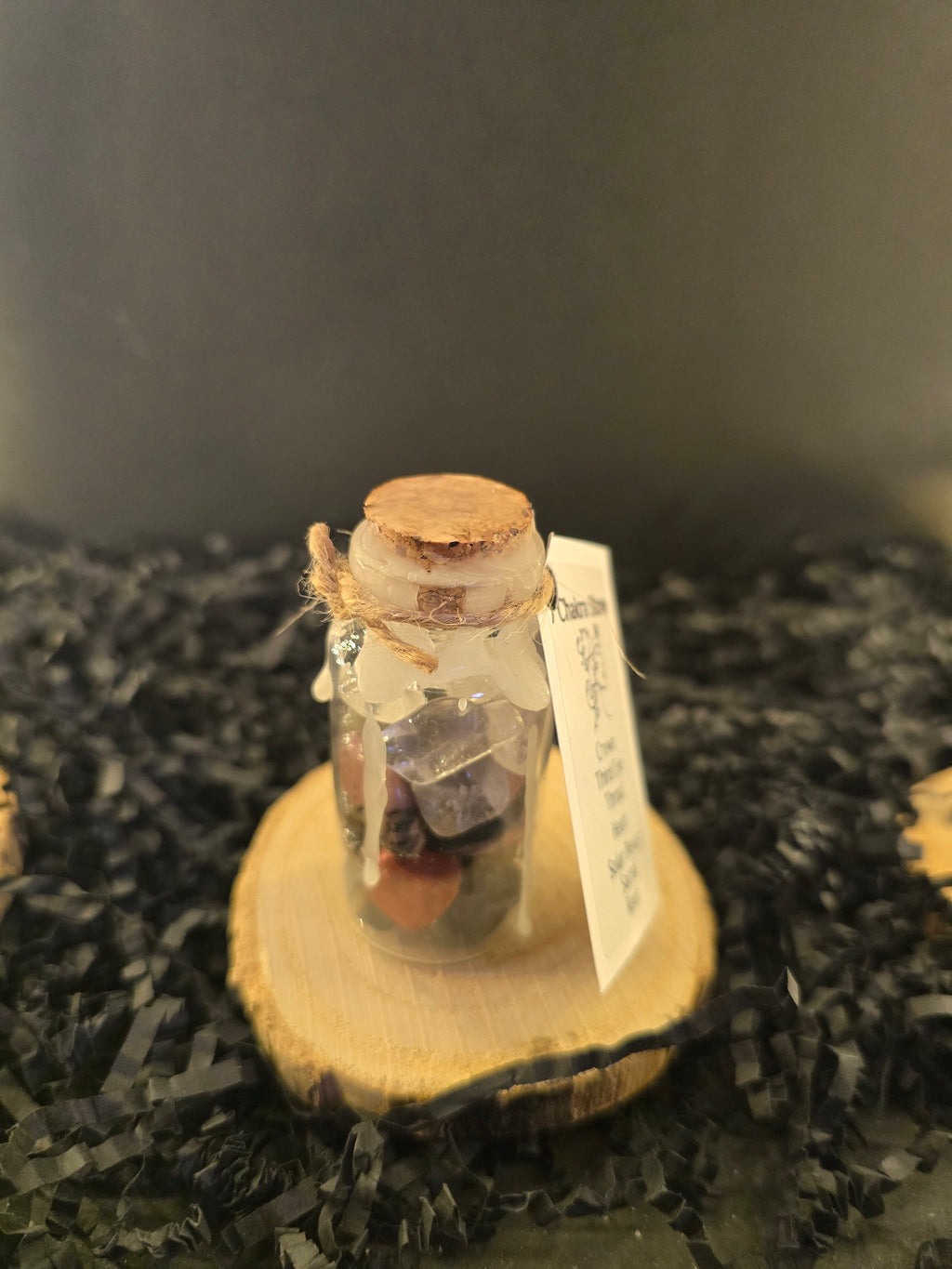 7 Chakra Stone Jar