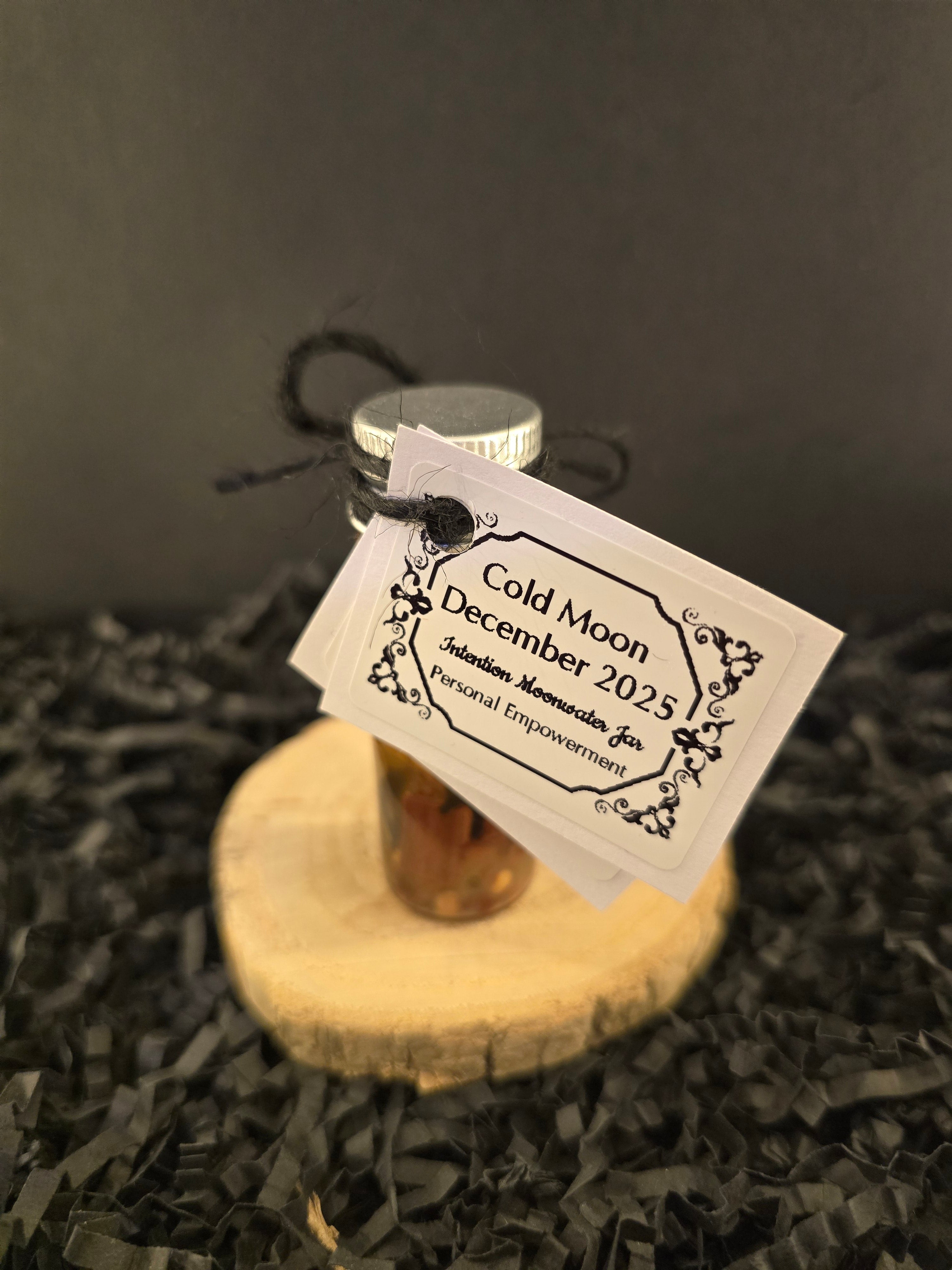 Personal Empowerment Intention Moonwater Jar