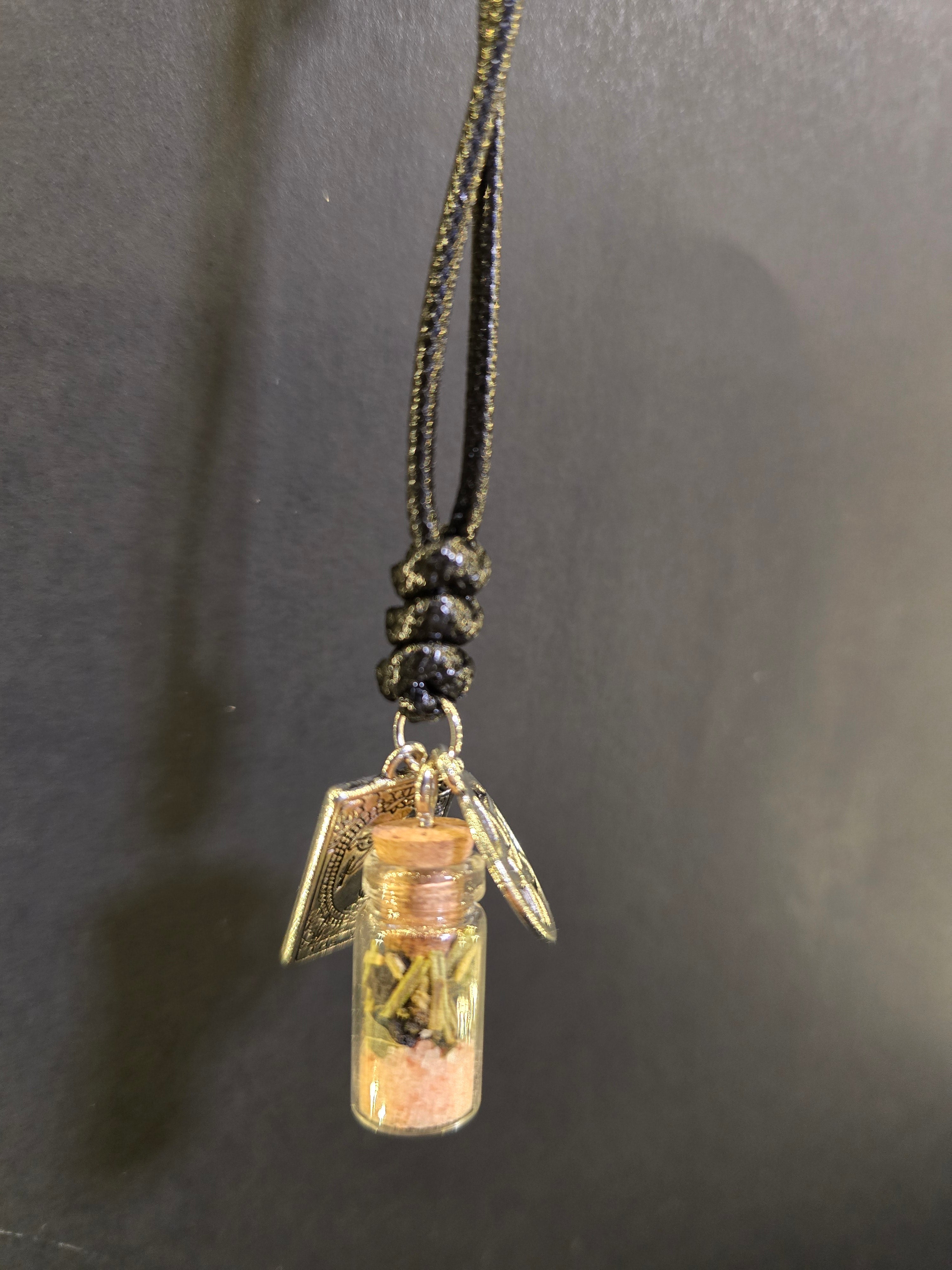 Energetic Boundaries Ritual Jar Necklace