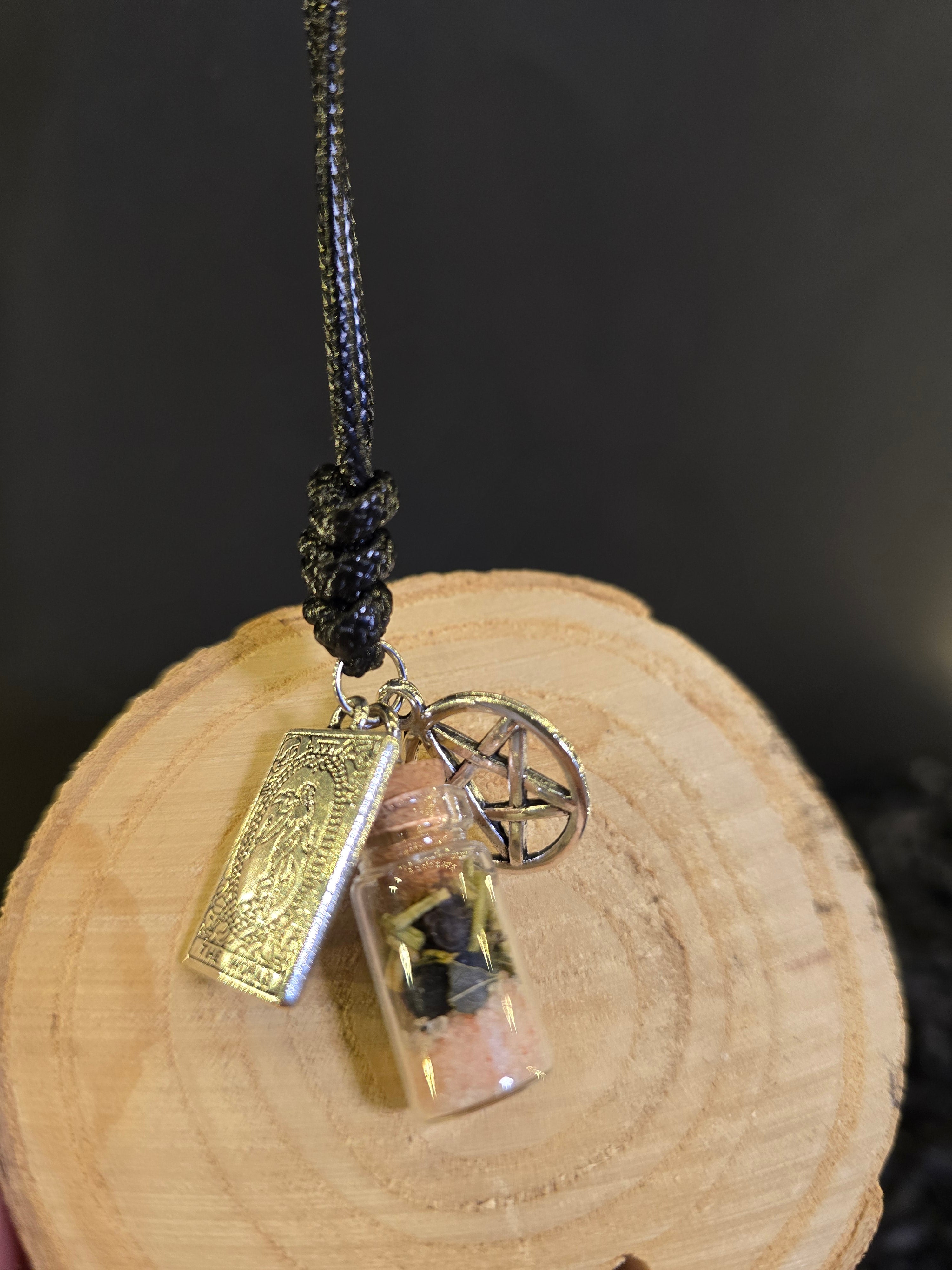 Energetic Boundaries Ritual Jar Necklace
