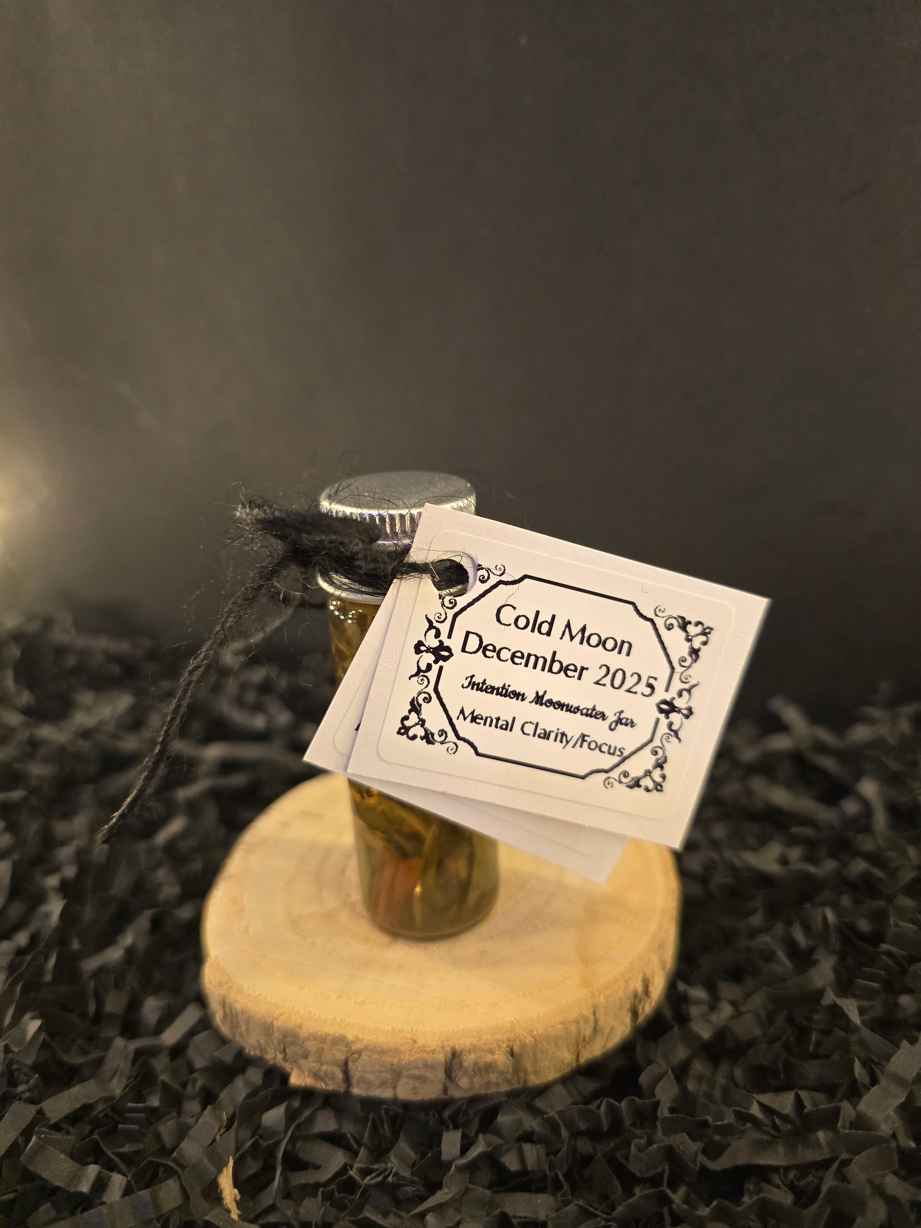 Mental Clarity Intention Moonwater Jar